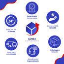 Kit com 10 Prato Fundo com Desenho de Pétala