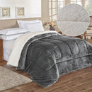 Coberdrom Edredom Sherpa Queen Casal - 2.40x2.20 - Macio e Elegante
