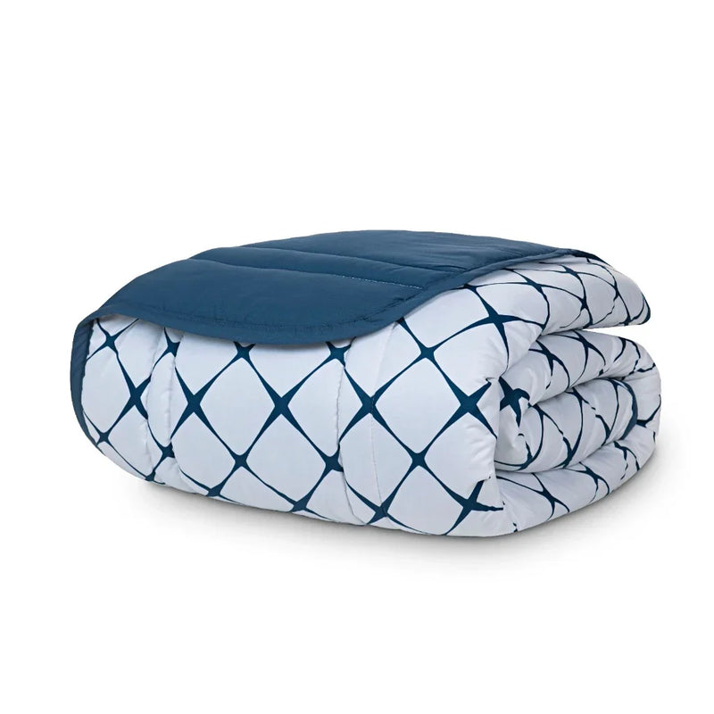 Edredom Casal Queen 01 Peça Micropercal Toque Macio 200 Fios Dupla Face