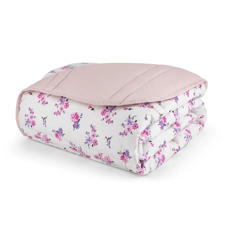 Edredom Casal Queen 01 Peça Micropercal Toque Macio 200 Fios Dupla Face