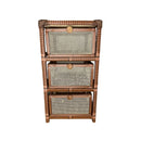 Gaveteiro Organizador Fibra Sintética Tela 3 Gavetas