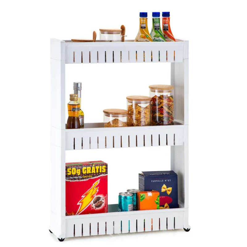 Organizador Multiuso Estante Lateral para Banheiro