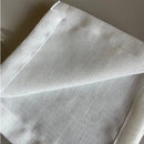 Kit 6 Guardanapos 42 cm x 42 cm Linho Misto com bainha