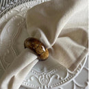 Kit 6 Guardanapos 42 cm x 42 cm Linho Misto com bainha