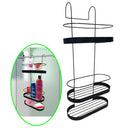 Suporte Porta Shampoo 3 Andares Preto